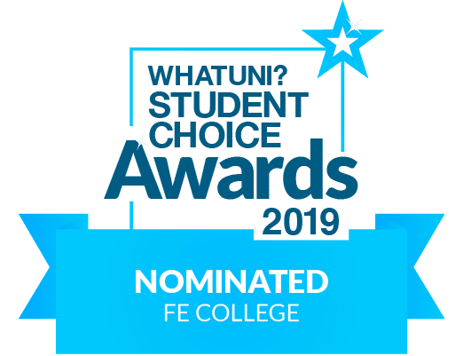 What uni? Student Choice Awards 2019 Nominated FE College
