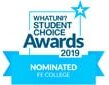 What uni? Student Choice Awards 2019 Nominated FE College