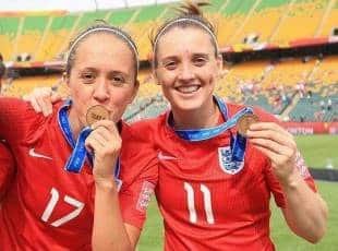 Jade Moore & Jo Potter at the World Cup