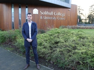 Gary Poulton - Solihull College Apprenticeship brand ambassador