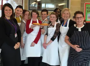 Maths students bake off