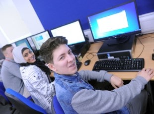 Solihull College computing students