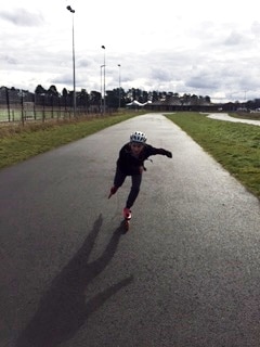 Former student Paige Aitken