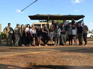 Animal Management students in South Africa