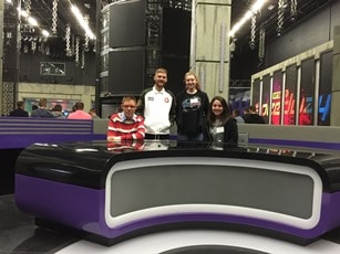 Media students at BT Sport