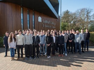 Apprentices at Solihull College
