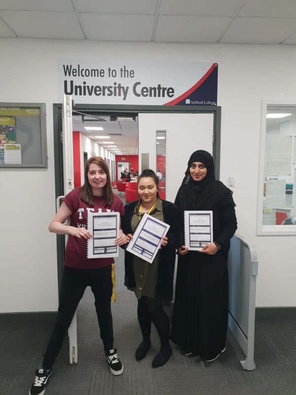 Childcare Progression Students