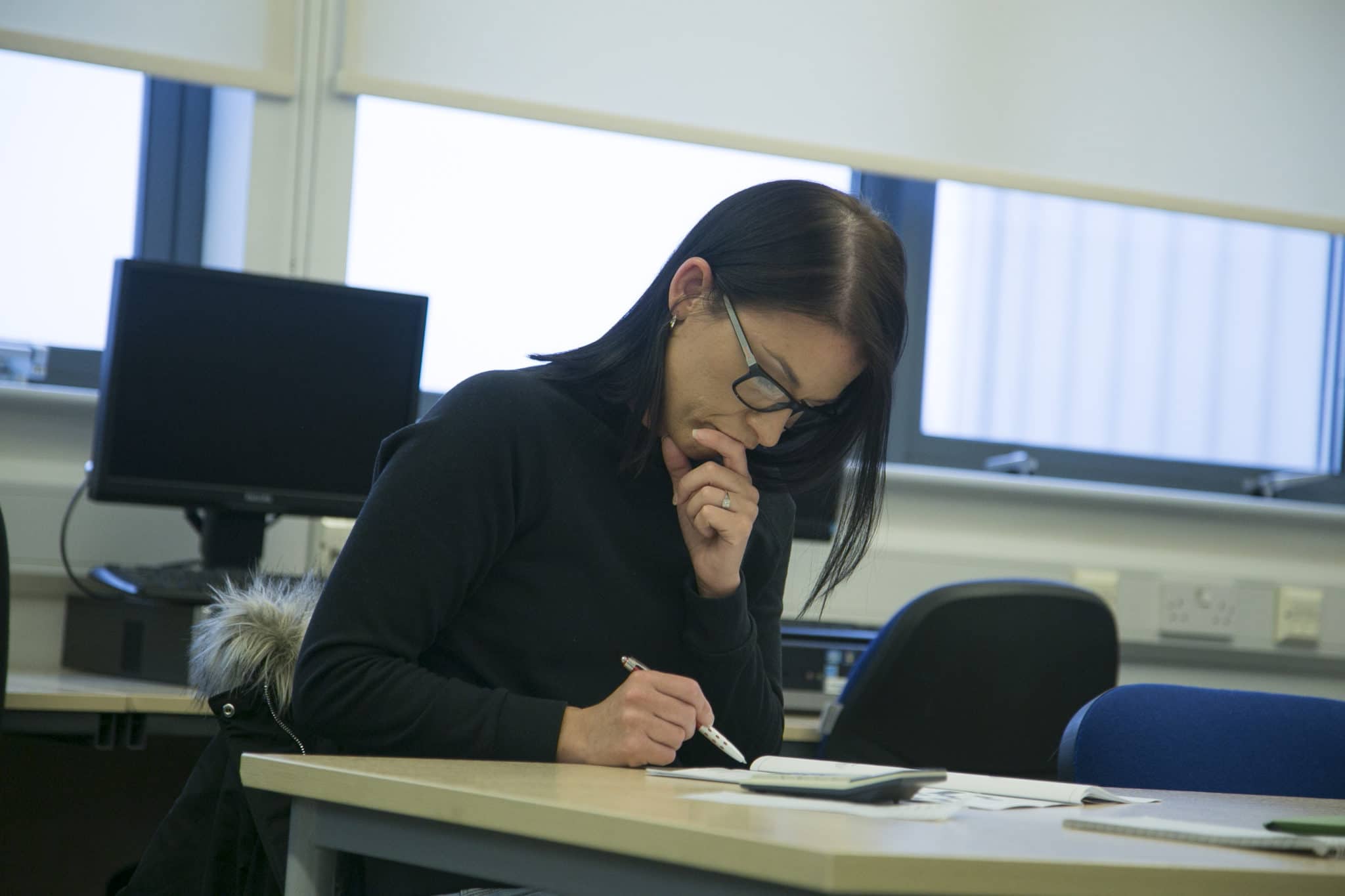 focused teacher