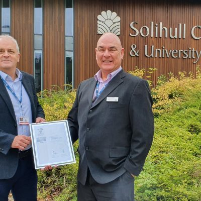 Solihull College & University Centre Apprenticeships training Birmingham