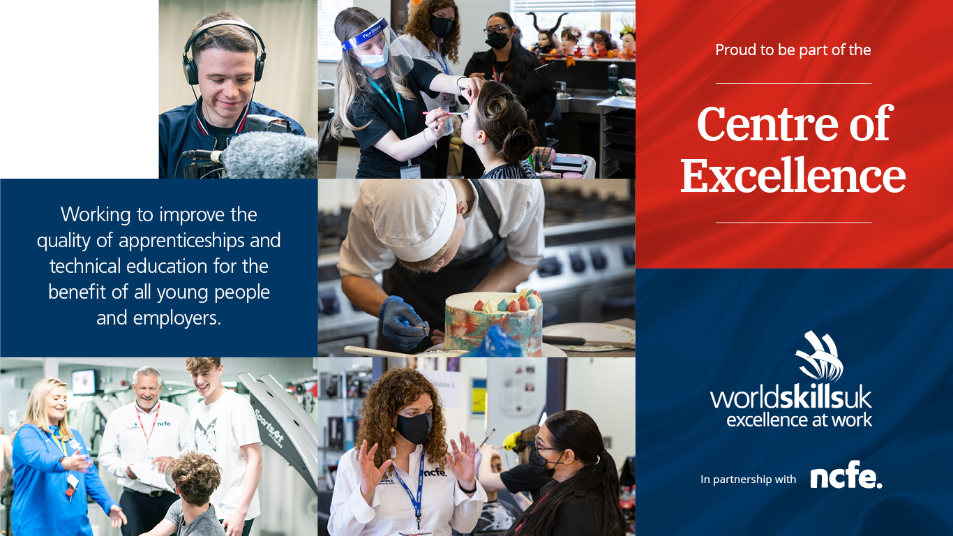 The College has become part of WorldSkills UK’s Centre of Excellence.
