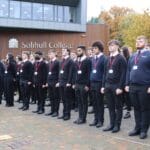 Public Services students take part in Remembrance Parade