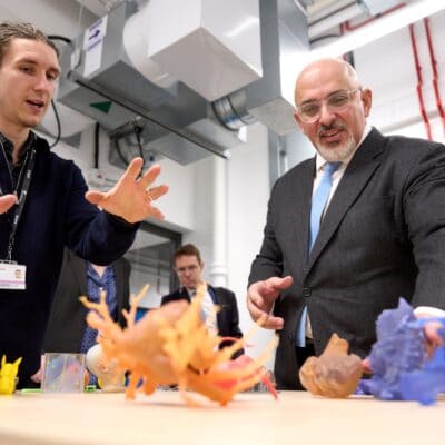 Secretary of State for Education visits Solihull Institute of Technology