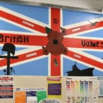 British Values commemorated in student mural