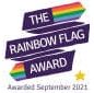 the rainbow flag award awarded september 2021