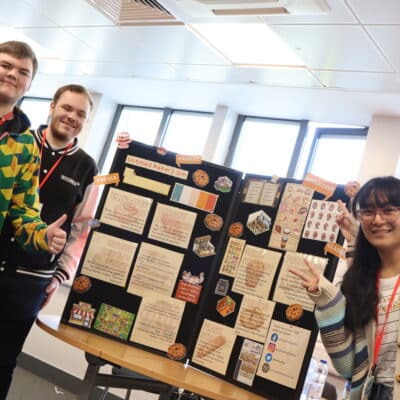 Computing students pitch impressive game designs