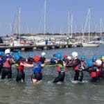 Public Services students take to the water on Isle of Wight trip