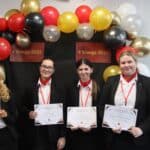 Cabin Crew students receive their wings