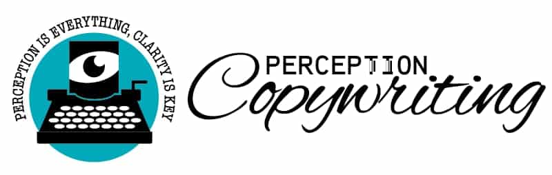 logo for 'Perception Copywriting'