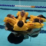Cabin Crew students take to the water for life saving skills training