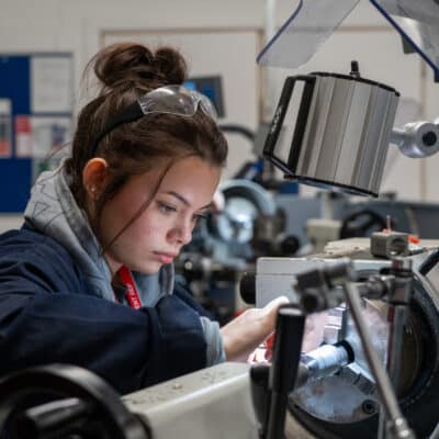 Lemeah in engineering class