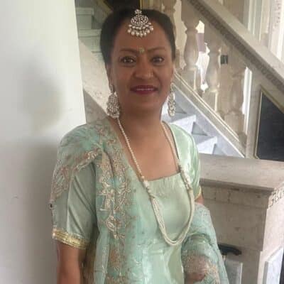 Satwant looking at camera