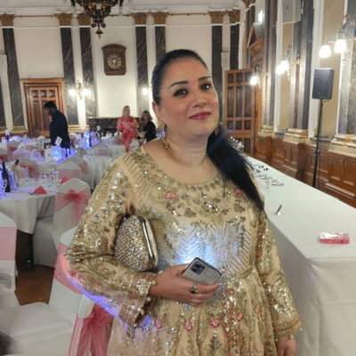 Shakila Koser LOOKING AT CAMERA