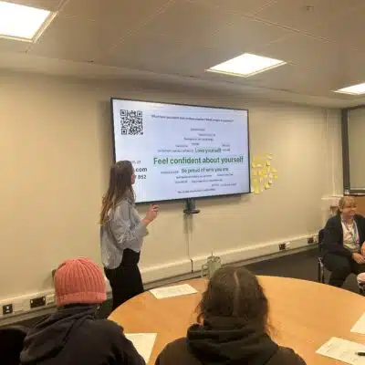 Lady teaching