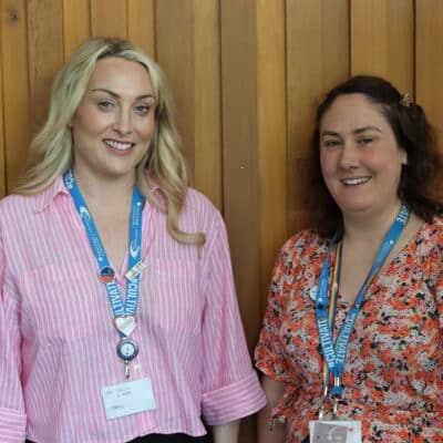 Katie Miller and Rebecca Phipps