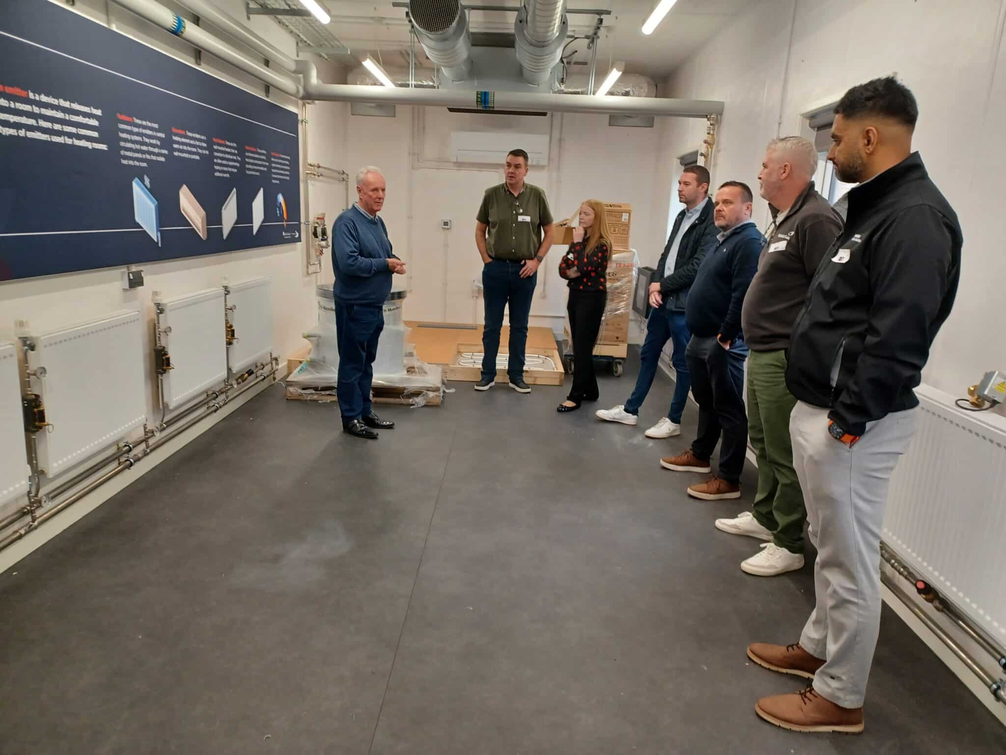 heat pump LSIF event at Stratford Upon Avon college