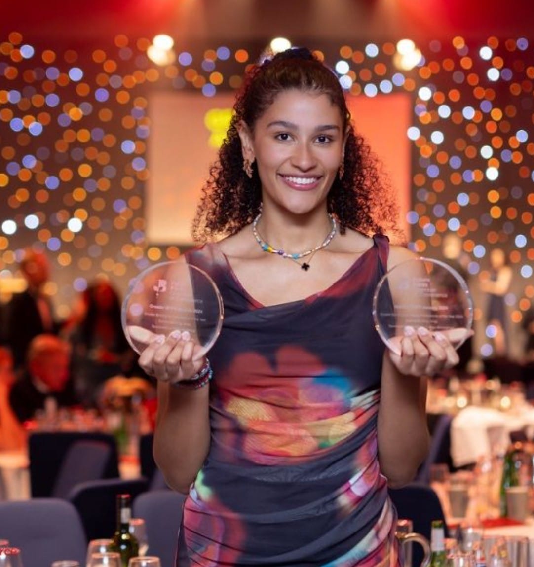 Santina Bunting winning another award