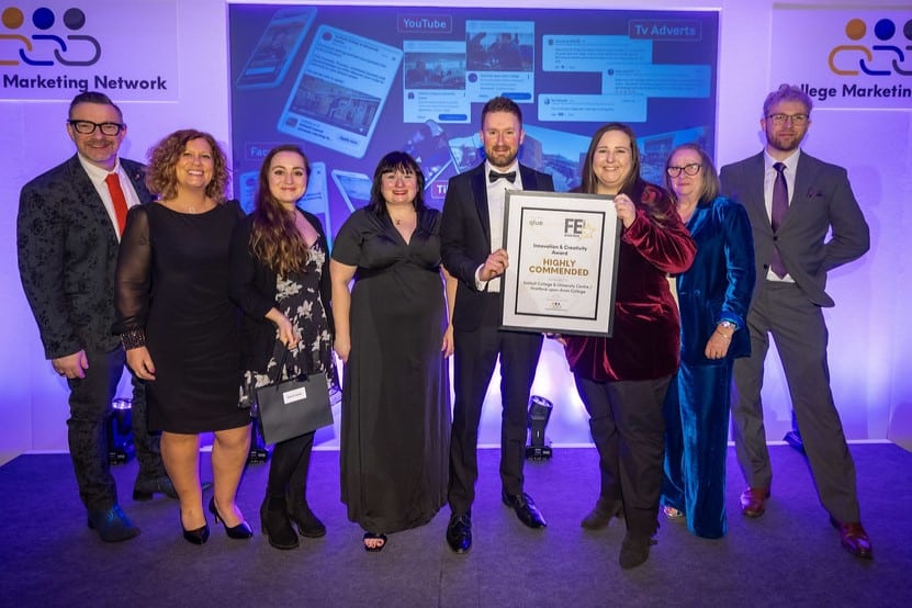 Solihull College & University Centre and Stratford-upon-Avon College's Marketing Team